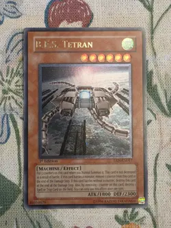 Yu-Gi-Oh! B.E.S. Tetran EEN-EN017 Ultimate Rare Foil 1st Ed EN - Image 1