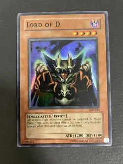Yu-Gi-Oh! Lord of D SDK-041 Super Rare LP!! - Image 1