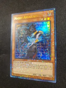 Night Assailant - NM - HAC1-EN009 - 1st Edition - Ultra Rare Yugioh - Image 3