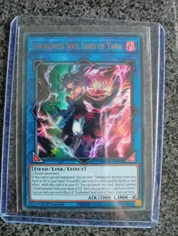 Yu-Gi-Oh! Unchained Soul Lord Of Yama DUNE-EN049 Ultra Rare - 1st Edition (NM/M) - Image 1