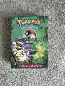 Pokemon TCG 1999 | Jungle Theme Deck | WOTC | New and Sealed | POWER RESERVE - Image 1