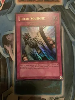 Yu-Gi-Oh! Solemn Judgment (Spanish) -PMT-S127- Ultra Rare- 1st Edition NM MRD - Image 1