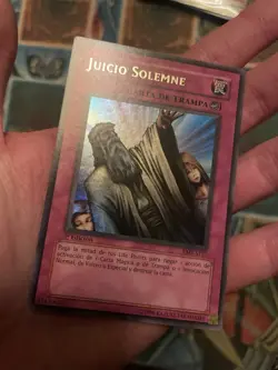 Yu-Gi-Oh! Solemn Judgment (Spanish) -PMT-S127- Ultra Rare- 1st Edition NM MRD - Image 4