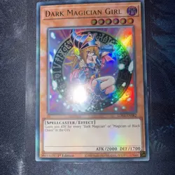 Yugioh Dark Magician Girl LDS3-EN082 Ultra Rare 1st Edition NM - Image 1