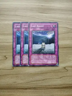 Yu-Gi-Oh! - Last Resort 3x - Full Playset Of Cards - Image 1