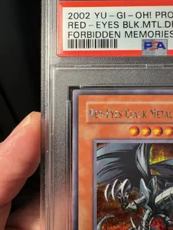 Yu-Gi-Oh! Red-Eyes Black Metal Dragon FMR-001 PSA 9 Prismatic Secret Rare - Image 3