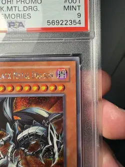 Yu-Gi-Oh! Red-Eyes Black Metal Dragon FMR-001 PSA 9 Prismatic Secret Rare - Image 4