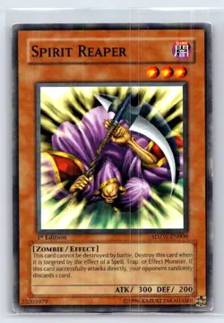 Spirit Reaper Common Structure Deck: Zombie World SDZW-EN009 LP - Image 1
