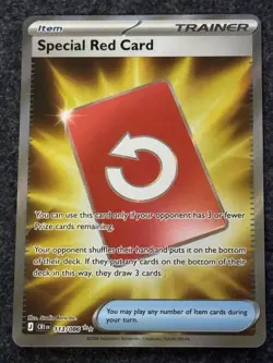 Special Red Card - 113/086 - Ultra Rare - Chaos Rising - Pokemon TCG- NM - Image 1