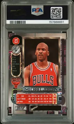 1997 Metal Universe - Michael Jordan #23 PSA 9 - Image 2