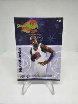 2026 Upper Deck Space Jam 30th Anniversary Michael Jordan Tune Squad #10 - Image 2