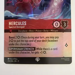 Disney Lorcana Hercules Spectral Demigod 214/204 Epic Rare Winterspell Foil NM - Image 4