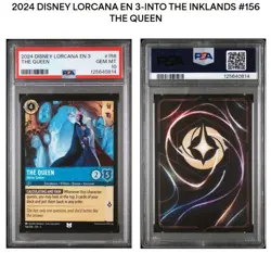 DISNEY EVIL QUEEN MIRROR SEEKER #156 LORCANA 2024 PSA 10 POP 2 SNOW WHITE - Image 2