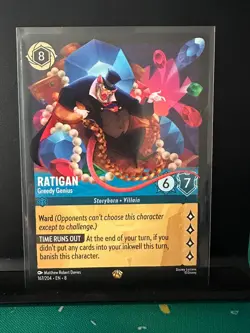 Disney Lorcana: Reign of Jafar - Ratigan, Greedy Genius - 167/204 - Image 1