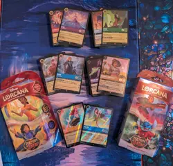 Disney Lorcana Preconstructed Deck lot (7 Decks) Sets 4, 5, 8 & 9 - Image 1