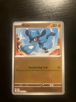 Pokemon TCG - Mega Evolution (MEG EN) Riolu - #076/132 - Reverse Holo - Image 3