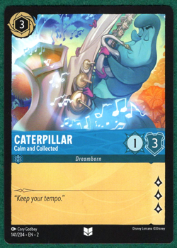 Caterpillar - Calm and Collected - Rise of the Floodborn #141 - Disney Lorcana - Image 1