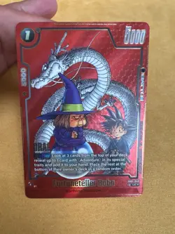 Fortuneteller Baba SB01-049 Alternate Art Manga Booster 01 Dragon Ball Card Eng - Image 1