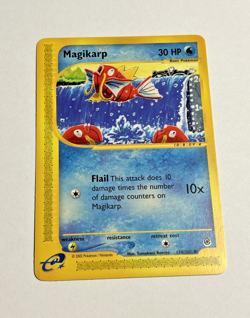 Magikarp 118/165 Common LP/NM Expedition 2002 Pokemon Card A - Image 1