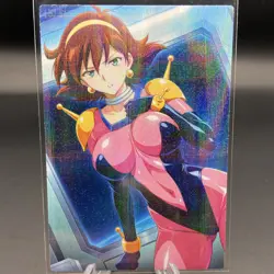 Rain Mikamura Holographic Anime Collectible Trading Card - Image 1