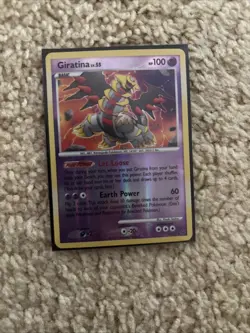 Giratina Lv.55 9/127 Platinum Reverse Holo 2009 Pokemon TCG Card - Image 1