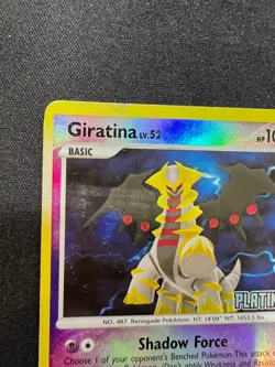 2008 Pokemon Giratina Reverse Holo Card 4/146 Platinum Stamped Legends Awakened - Image 2