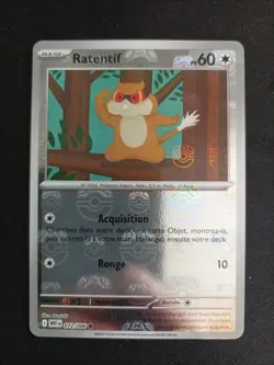 Carte Pokemon Ratentif 072/086 Masterball Flammes Blanches - Image 1