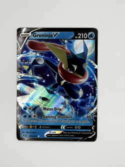 Greninja V - 073/264 - Pokemon Fusion Strike Sword & Shield Ultra Rare Card NM - Image 1
