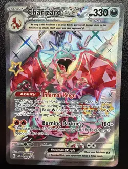 Charizard ex 074 Sv: Scarlet & Violet Promo Cards Holo Promo ENG Stage 2 330HP - Image 1