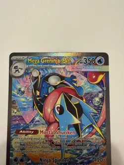 Mega Greninja EX 116/086 CR Clash Rising Ultra Rare Holo Mega Evolution Card - Image 4