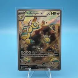 Pokemon Dudunsparce SV02 Paldea Evolved Illustration Rare Holo Card 229/193 - Image 1