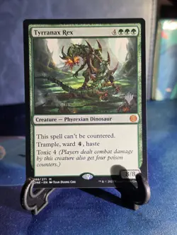 Tyrranax Rex - Near Mint MTG Promo Pack: Phyrexia: All Will Be One - Image 1