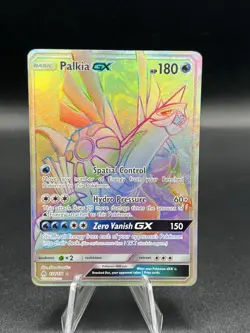 Palkia GX 132/131 Forbidden Light Full Art Ultra Rare Near Mint Pokemon NM ZY1 - Image 1