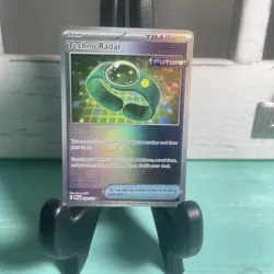 TECHNO RADAR 130/131 PRISMATIC EVOLUTIONS POKEMON (POKE BALL HOLO, NM) - Image 1