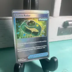 TECHNO RADAR 130/131 PRISMATIC EVOLUTIONS POKEMON (POKE BALL HOLO, NM) - Image 2