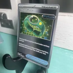 TECHNO RADAR 130/131 PRISMATIC EVOLUTIONS POKEMON (POKE BALL HOLO, NM) - Image 3