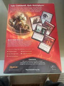 Magic The Gathering - Built From Scratch Commander Deck - Sealed New In Box - Image 2