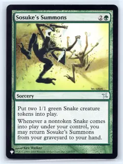 MTG NM Normal Sosuke's Summons 145/165 U The List Reprints - Image 1