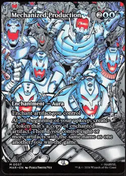 Mechanized Production (Borderless) [MAR - 57]ENMagicMarvel Universe Eternal-L... - Image 1