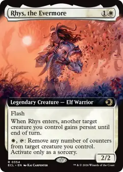 Rhys, the Evermore (Extended Art) 354 Lorwyn Eclipsed NM EN - Image 1
