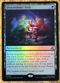 MTG: Avatar: The Last Airbender Eternal-Legal, Descendants' Path - Foil - Image 1