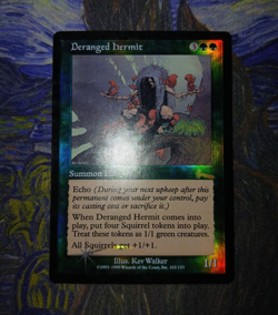 Magic: The Gathering Urza's Legacy Deranged Hermit Foil Rare 10/143 ENG 1999 - Image 1
