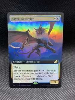 Skycat Sovereign Extended Art Foil- Ikoria MTG - Image 1