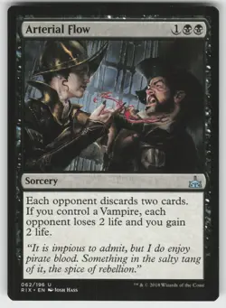 Arterial Flow U Rivals of Ixalan 62 MTG - Image 1
