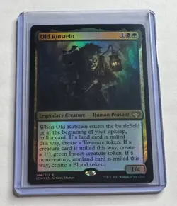 OLD RUTSTEIN 244 INNISTRAD: CRIMSON VOW RARE MAGIC: THE GATHERING FOIL NM/M - Image 1