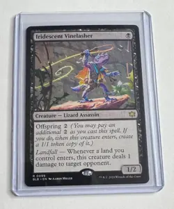 IRIDESCENT VINELASHER 99 BLOOMBURROW RARE MAGIC: THE GATHERING NM/M - Image 1