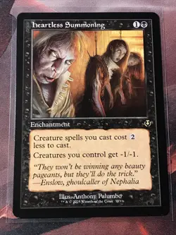 MTG Heartless Summoning Retro Innistrad Remastered INR 383 NM - Image 1