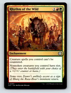 Rhythm of the Wild U Commander: The Lost Caverns of Ixalan 287 NM - Image 1