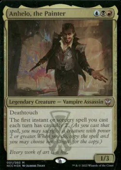 MTG Anhelo, the Painter - Commander: Streets of New Capenna - Mythic Foil - Image 1