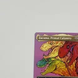 Zacama, Primal Calamity Borderless Commander Masters Rare 0691 MTG NM- FREE SHIP - Image 2